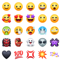 Una lista completa de emoticones y emojis de Facebook